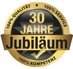 Sticker zum 30 jährigen Jubiläum in Holzwickede