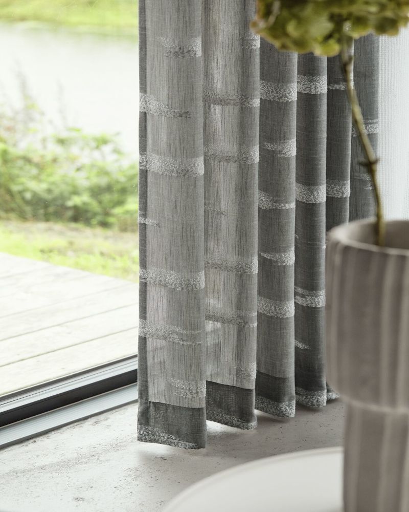 Stoff Gardisette Urban Gleichmäßiger Faltenfall