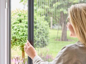 Insektenschutz Plisseetür auf Maß gefertigt