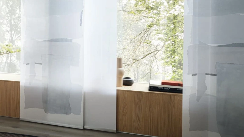 Flächenvorhänge Flächenvorhänge auf Maß gefertigt