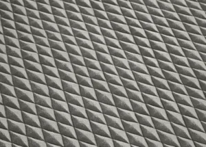 Nahaufnahme Teppich mit Diamantstruktur