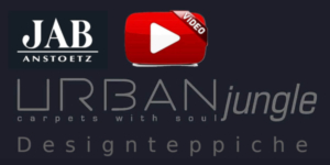 Video jab Anstoetz Urban Jungle Designteppiche