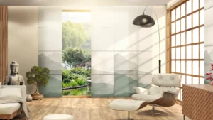 Flächenvorhänge mit Berglandschaft von Teba